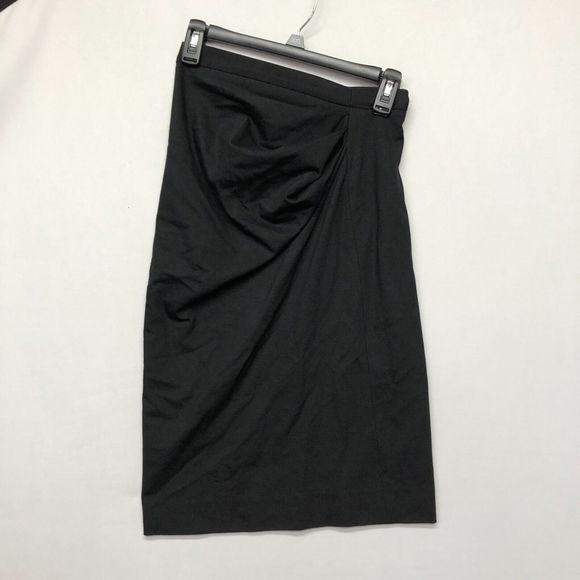 Moschino Cheap and Chic Women Skirt US Size 6 Black Rayon Blend B238 -3 - Picture 15 of 16